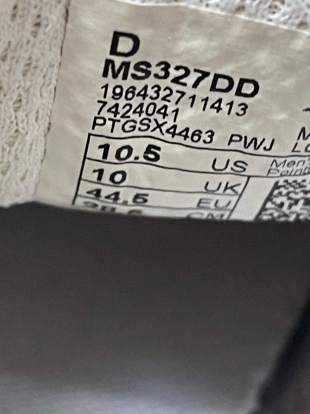New Balance 327 Sneakers Size 10.5 D - Picture 10 of 11